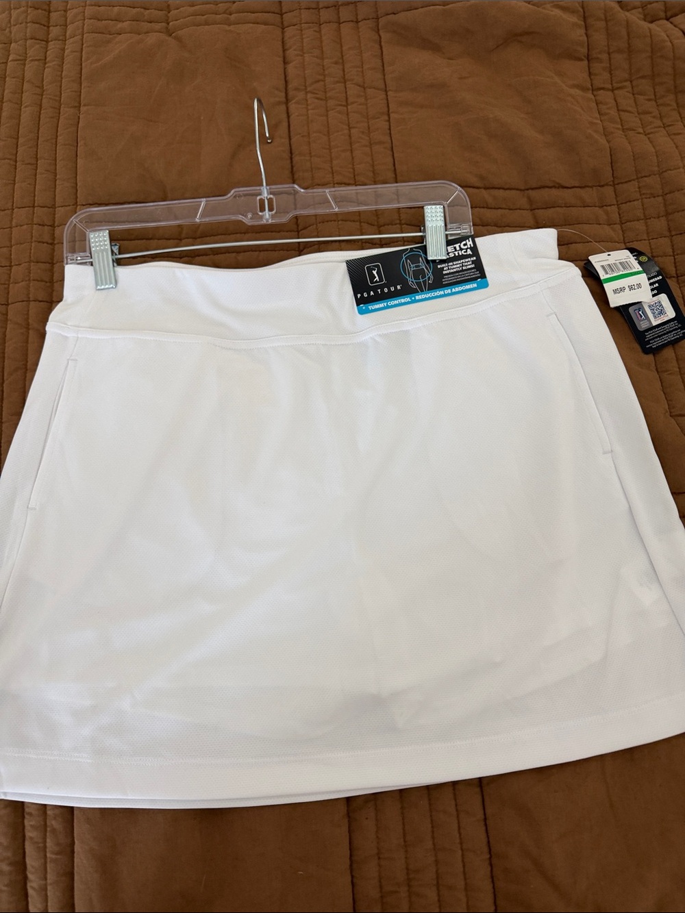 NWT White Golf Skort